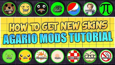 Agar.io (IOS/Android/PC) HOW TO GET ALL SKINS