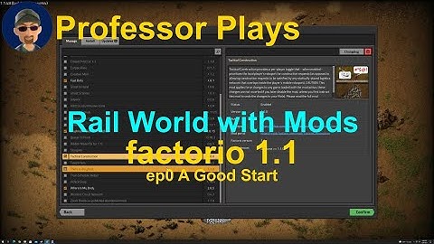 factorio Rail World with Mods ep0 A Good Start