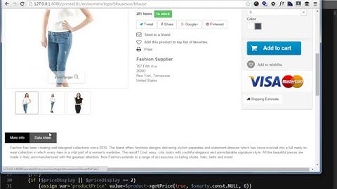 Displaying all categories for a Product in PrestaShop