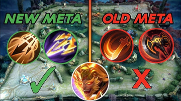 NARUTO BUILD META ITEM!! NEW SUN BEST BUILD AND EMBLEM AGAINST META HEROES BY NARUTO PLAYS | MLBB