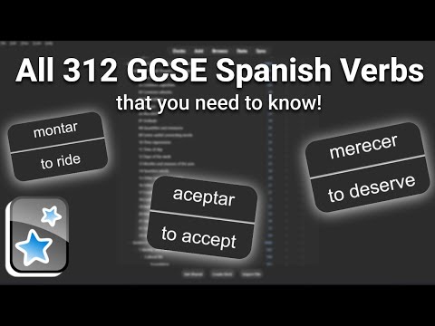 Every Verb You Need To Know At GCSE Spanish