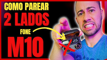 🔴 Como parear os dois lados do fone Bluetooth M10? Passo a passo