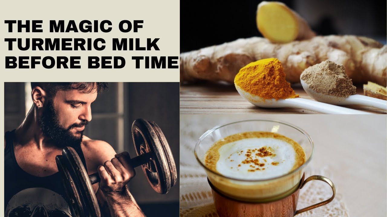 "GOLDEN DREAMS: THE MAGIC OF TURMERIC MILK BEFORE BEDTIME" [HEALTHY HABITS 101]
