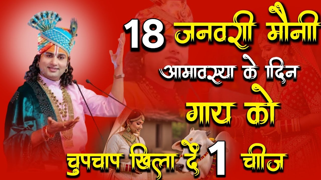 18 जनवरी मौनी अमावस्या के दिन चुपचाप😱 गाय को खिला दें 1 चीज इतना 😱 धन आएगा कि संभल नहीं पाओगे।