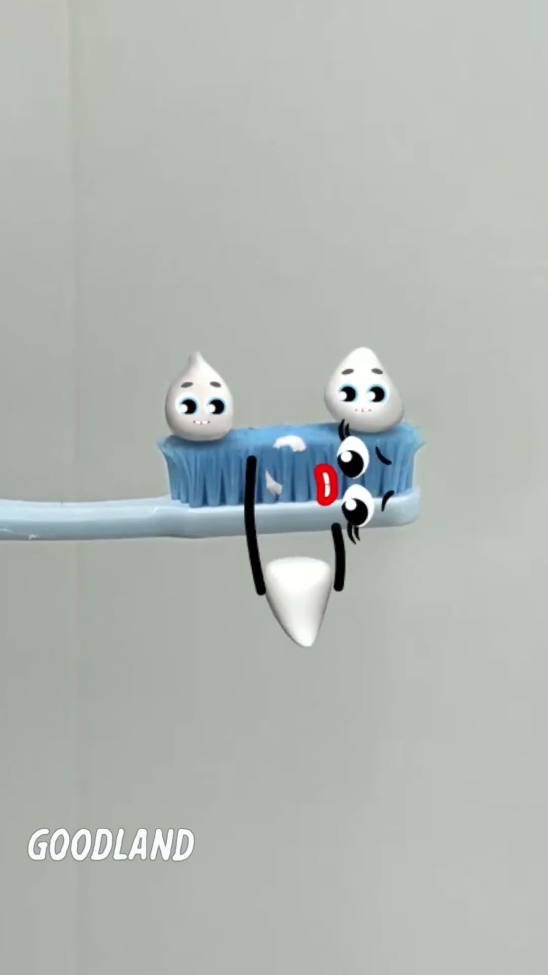 Goodland | Toothbrush and 3 drops ? #doodles #animation #cartoon #GOODLAND
