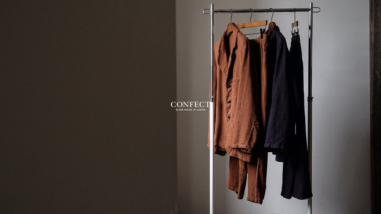 4K【Experience CONFECT Clothes】 起毛リネンセットアップ / Brushed