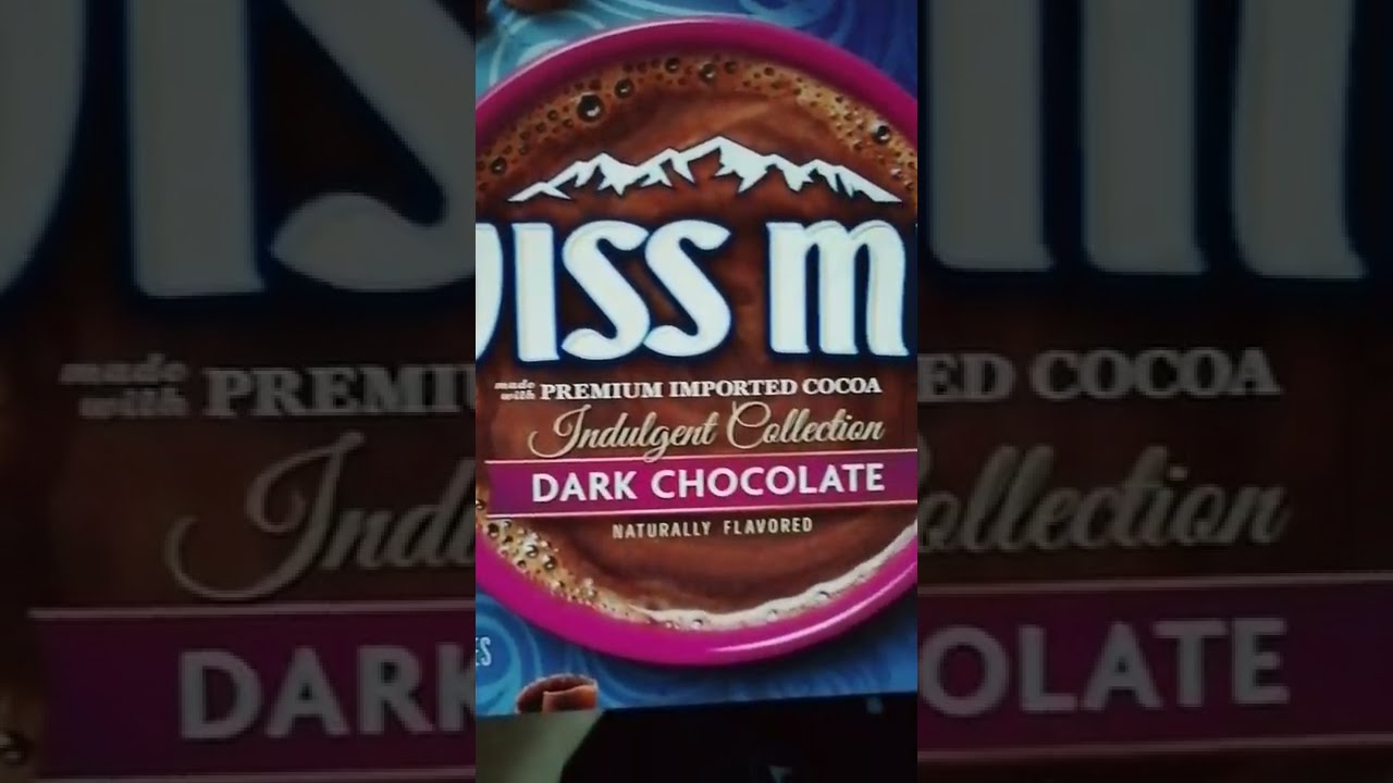 SWISS MISS indulgent collection Dark Chocolate  