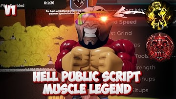FASTEST INSANE Auto Farm Script in Muscle Legends?! HELL PUBLIC Showcase🔥