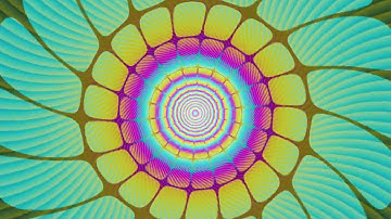 Hypnotic Tunnel Loop – Relaxing Visualizer (15 Minutes)