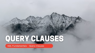 SQL Query Clauses