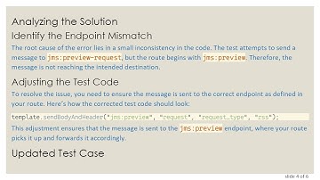 Troubleshooting AssertionError in Camel-JMS Tests