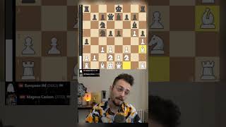 #shorts Magnus trolling GM with his own Opening 😂 #chess
