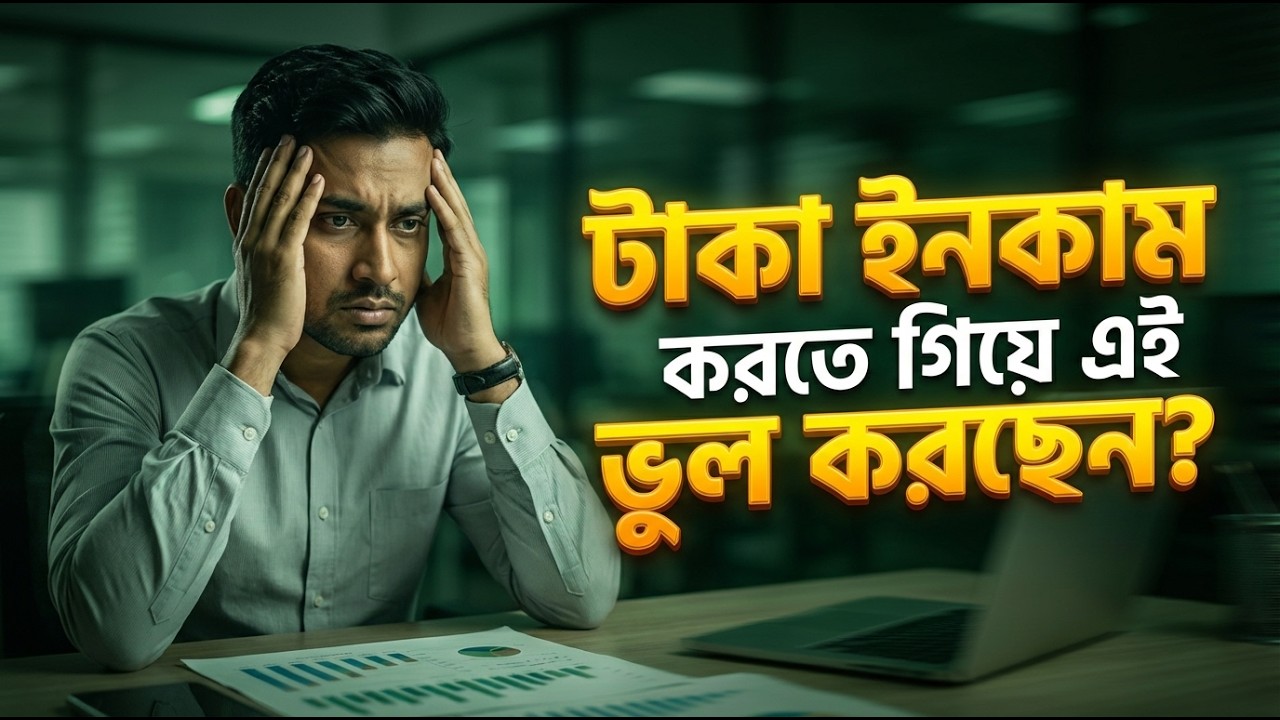 টাকার পেছনে ছুটতে গিয়ে যে ভুলটা সবাই করে