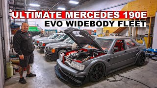 Building the Ultimate Mercedes 190E Evo 2 Fleet - 5 Custom Cars