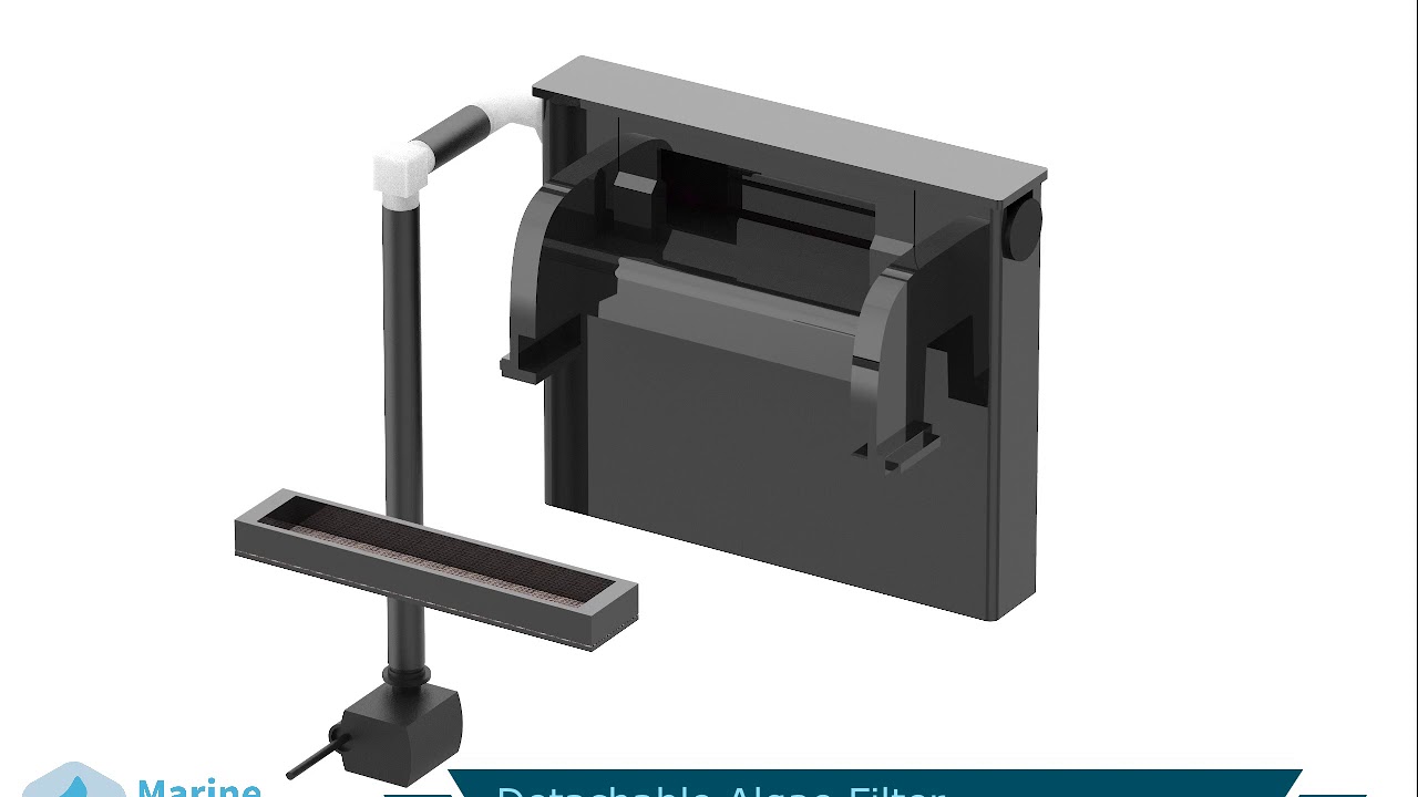 Marine Magic Algae Scrubber, MM-ALGAE-01, upflow type, Hang On Back