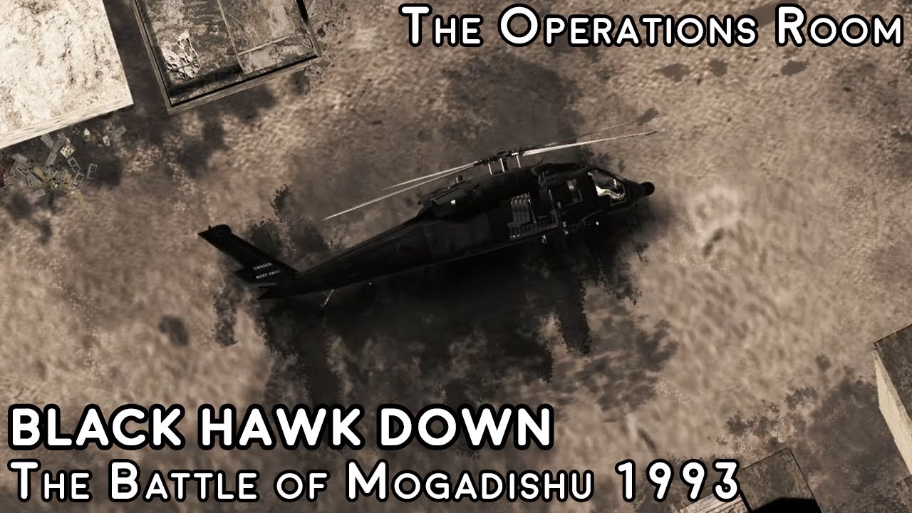 Black Hawk Down The Battle of Mogadishu 1993, Part 1 Animated YouTube