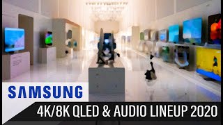 SAMSUNG TV & AUDIO LINEUP 2020 (TU7100, TU8000, Q60T, Q70T, Q80T, Q90T, Q95T, Q800T, Q950TS)