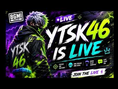 Bgmi tdm 1v1 1v4 bro 🎮 ytsk46 is live 🧡 only tapa tap 👀 ? double tap to like and subscribe 🔔
