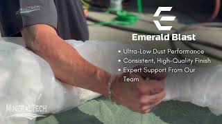Emerald Blast® Abrasive by MineralTech: High-Performance Abrasive Backed by Expert Support