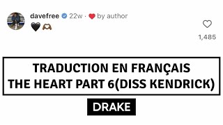 Drake - The Heart Part 6 (Diss Kendrick Lamar) [TRADUCTION FRANÇAISE🇫🇷] | (Paroles)