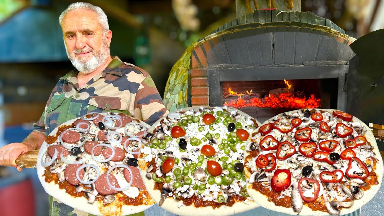 Лучшая домашняя пицца, которую вы когда-либо пробовали 🍕 Лучше, чем пицца Домино 🎲 Деревенская