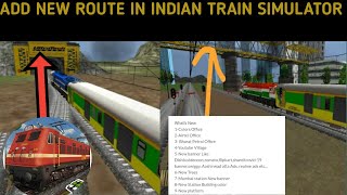 Add New HD Routes in Indian Train Simulator || New Update in Indian Train Simulator || Piyush Razz screenshot 2