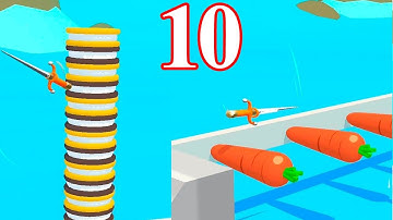 ✂️Slice it all! Very satisfying and relaxing slicing game (Levels- 27,28,29)✂️FREE