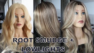 Root Smudge & Lowlight Tutorial / Shadow Root - Tousled by Jess