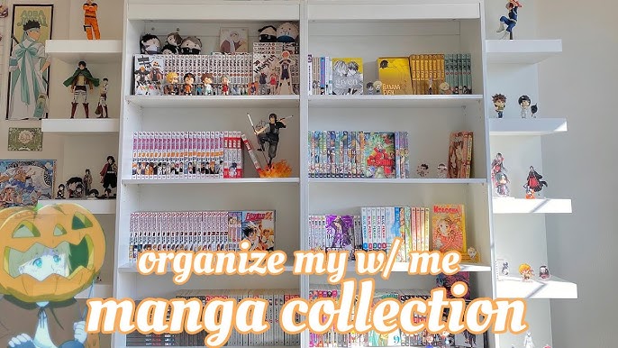 Manga And Anime Collector on Instagram: “I had to rearrange my shelves  again~ 😆 I might even have to do it again 🤦‍♀️ I'm …