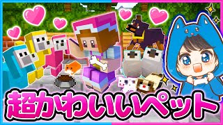 ペットと生活できるマイクラが楽しすぎた!!🐶🐱✨【マイクラ/まいくら】 screenshot 4