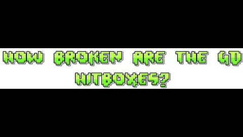 This Is How Broken The GD Hitboxes Really Are...