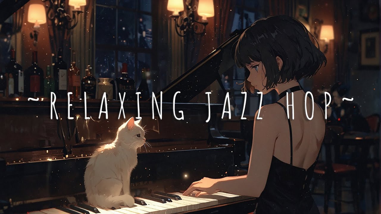 Relaxing Jazz hop Soulful Night 🎷🌃 Chill lofi jazz | Hip hop beats 🌿 ...
