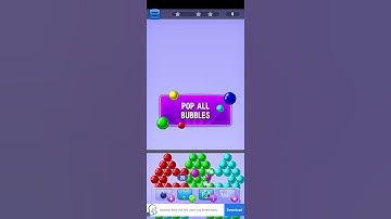 Bubble Shooter game level 3