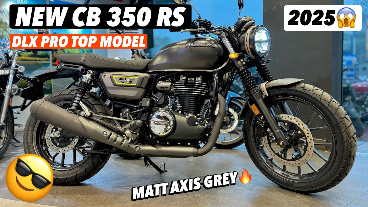 Ye hai All New 2025 Honda Cb 350 Rs DLX Pro Model Review ️| नई ऑन रोड ...