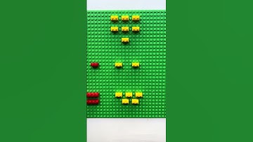 Learning how to subtract with Legos