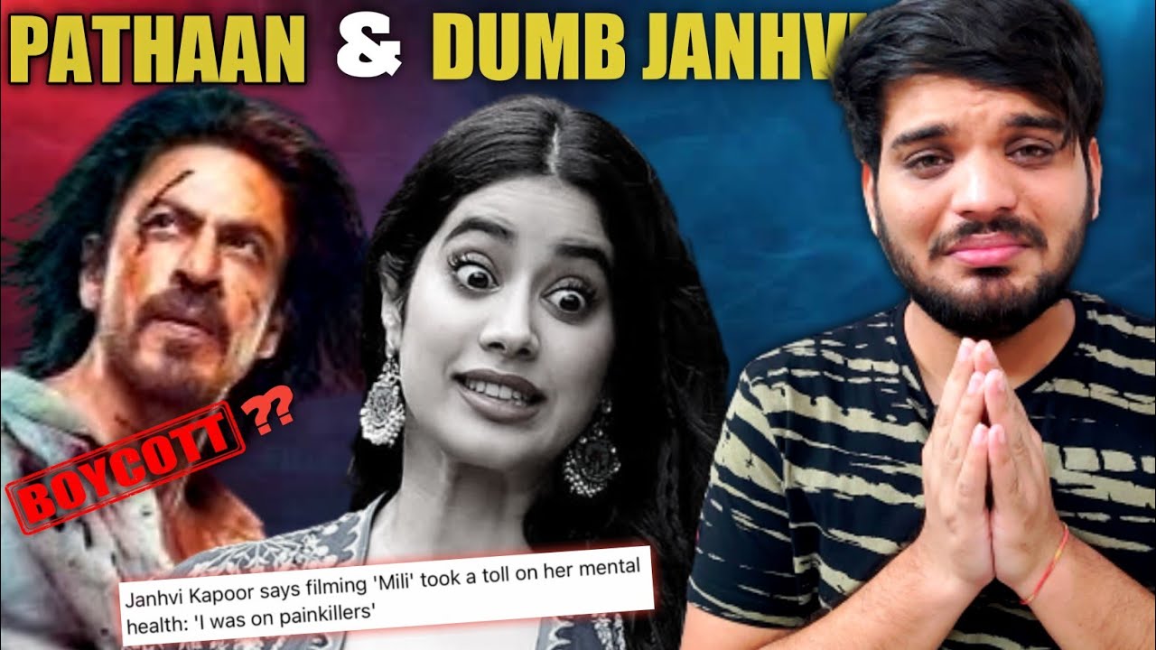 Pathaan Teaser Is Cringe And Copied?😅| Janhvi Kapoor Dumb Statement|  Pathaan Teaser Review - YouTube