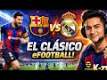 PERTANDINGAN SENGIT ‼️ FC BARCELONA VS MADRID CHAMARTIN B | EFOOTBALL #efootball #madrid #barcelona