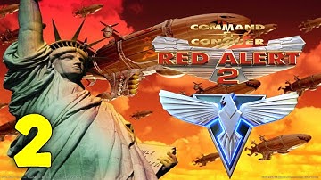 Red Alert 2 Allied Campaign Walkthrough Part 2 - Eagle Dawn | No Commentary
