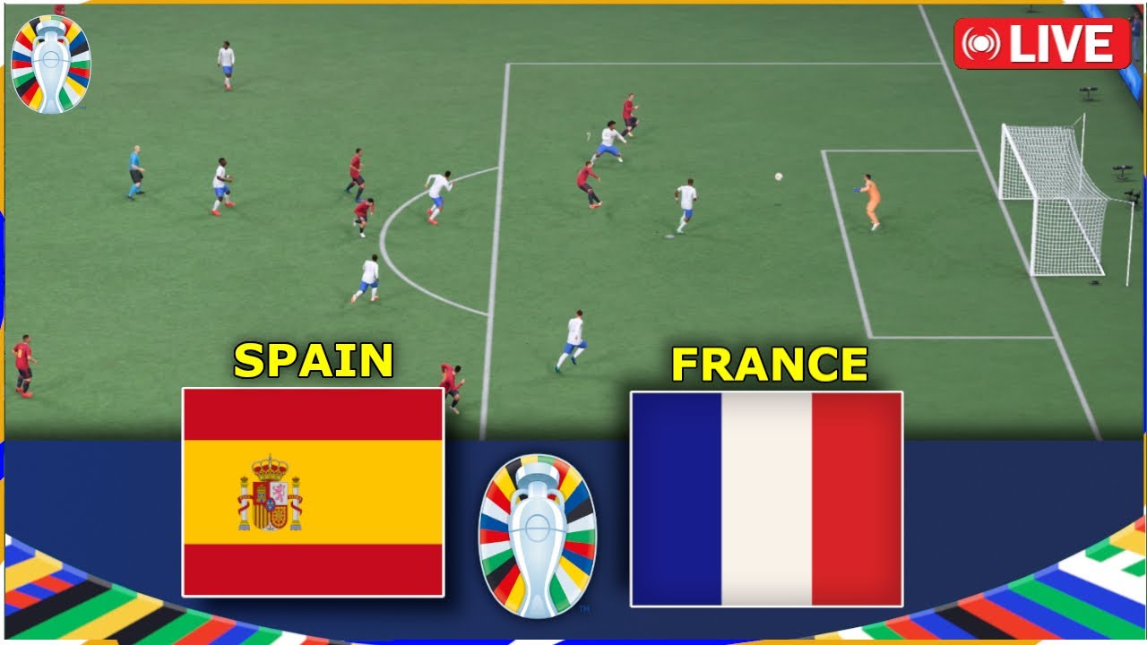 🔴LIVE Spain vs France SemiFinal UEFA Euro Cup 2024 Full Match