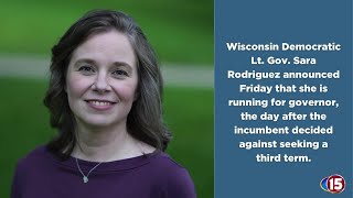 Wisconsin Lt. Gov. Sara Rodriguez becomes the first Democrat to enter the 2026 governor race
