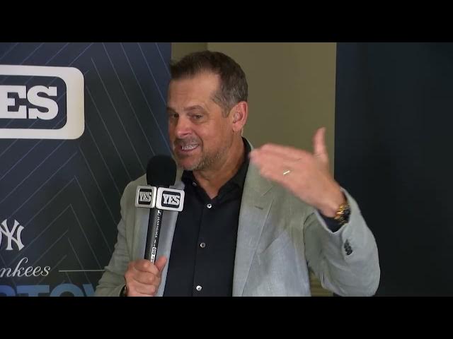 Aaron Boone visits Yankees Hot Stove at the Winter Meetings