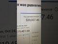 how much YouTube paid me for just 2million views #successmindset #youtubeautomation