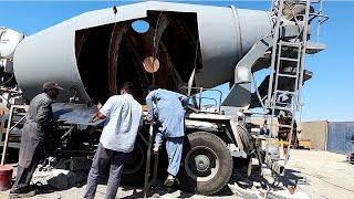How To Concrete Mixer Truck Rebuilding And Restoration Complete Video | Truck World 1|
