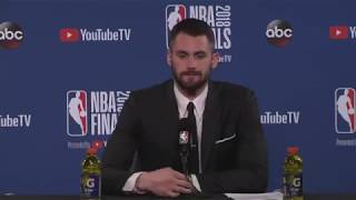 Kevin Love Postgame Interview | Cavaliers vs Warriors NBA Finals Game 1