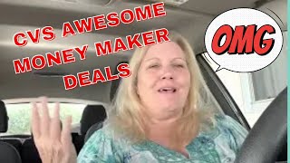CVS AWESOME MONEY MAKER DEALS
