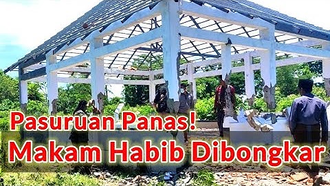 MAKAM HABIB DIBONGKAR DI PASURUAN-Perang Diponegoro Juga Dipicu Pembongkaran Makam