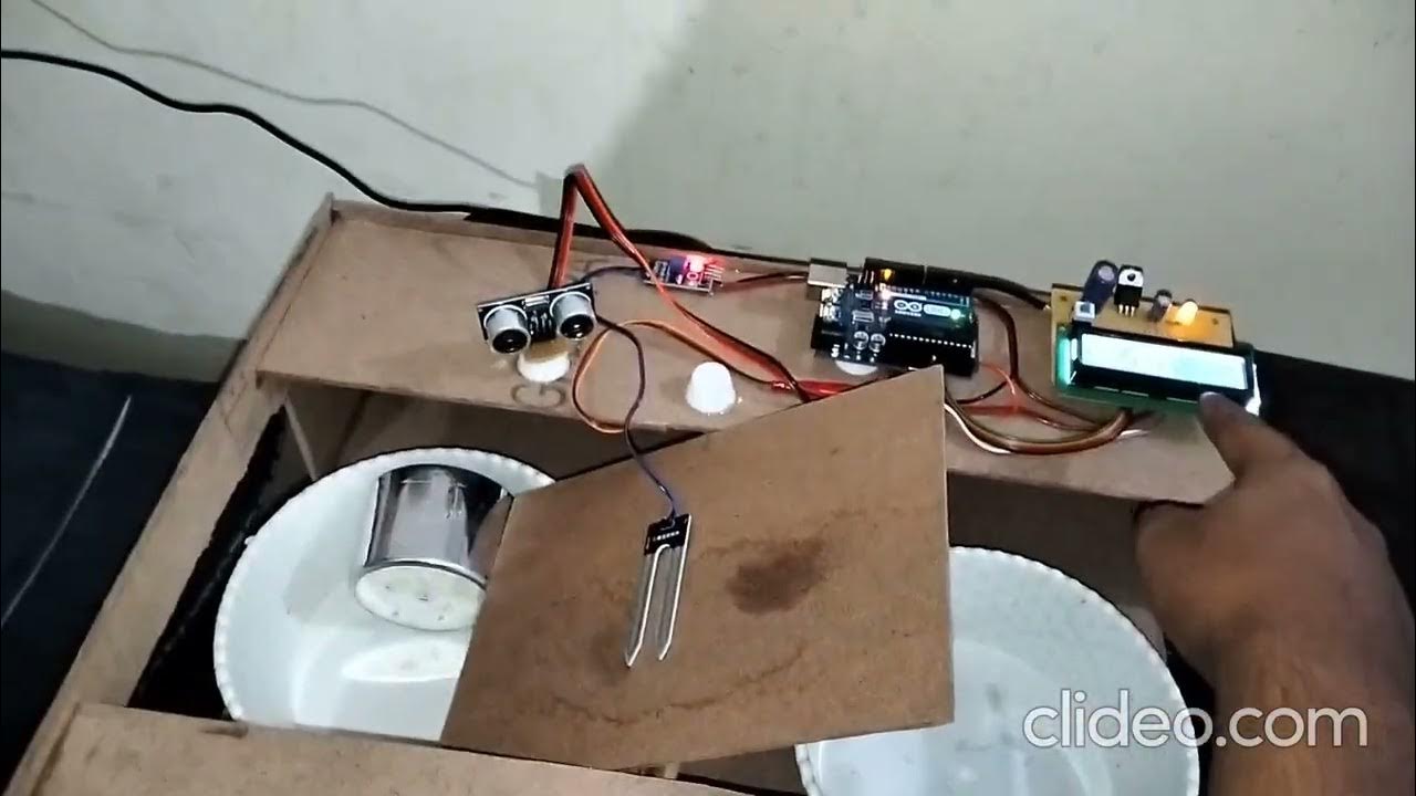 Automatic Waste Segregation Arduino based college level project - YouTube