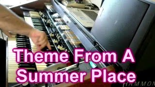 Video thumbnail of "HAMMOND X66 - Theme From A Summer Place - Omar Garcia"