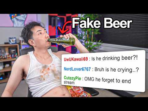 Forgetting to END My Stream Prank