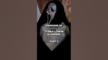 Versions Of Ghostface To Beat These Slashers (Part 3) #shorts #vsedit #edit #scream #ghostface